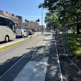 powiększ zdjęcie: Przebudowa ul.Pocztowej. Zobacz jak przebiegają prace