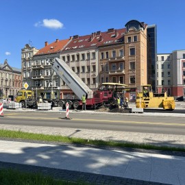 powiększ zdjęcie: Przebudowa ul.Pocztowej. Zobacz jak przebiegają prace