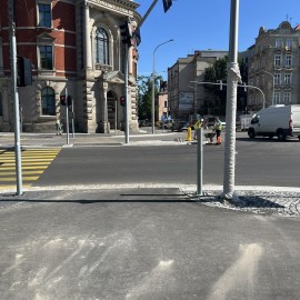 powiększ zdjęcie: Przebudowa ul.Pocztowej. Zobacz jak przebiegają prace