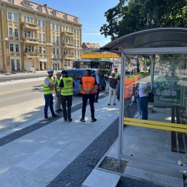 powiększ zdjęcie: Przebudowa ul.Pocztowej. Zobacz jak przebiegają prace