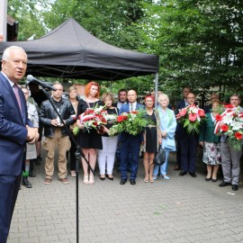 powiększ zdjęcie: Uczciliśmy 79 rocznicę Powstania Warszawskiego