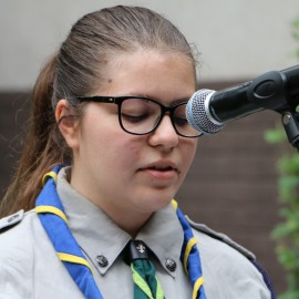 powiększ zdjęcie: Uczciliśmy 79 rocznicę Powstania Warszawskiego