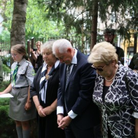 powiększ zdjęcie: Uczciliśmy 79 rocznicę Powstania Warszawskiego