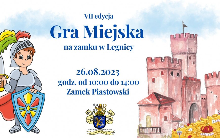 Zapisz się i weź udział w grze miejskiej na legnickim zamku