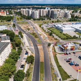 powiększ zdjęcie: Już niebawem zakończy się przebudowa ulicy Sikorskiego
