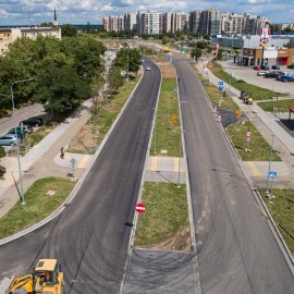 powiększ zdjęcie: Już niebawem zakończy się przebudowa ulicy Sikorskiego