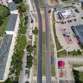 powiększ zdjęcie: Już niebawem zakończy się przebudowa ulicy Sikorskiego