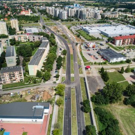 powiększ zdjęcie: Już niebawem zakończy się przebudowa ulicy Sikorskiego