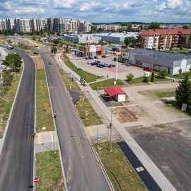 powiększ zdjęcie: Już niebawem zakończy się przebudowa ulicy Sikorskiego