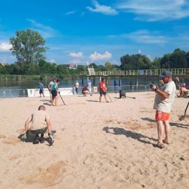 powiększ zdjęcie: Poszukiwanie obozu żołnierzy napoleońskich. Co znaleziono?