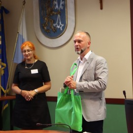 powiększ zdjęcie: Studenci z Drohobycza w Legnicy
