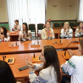powiększ zdjęcie: Studenci z Drohobycza w Legnicy