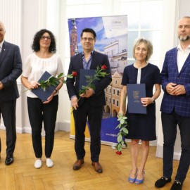 powiększ zdjęcie: Narada z dyrektorami szkół i placówek oświatowych