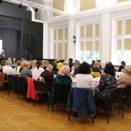 powiększ zdjęcie: Narada z dyrektorami szkół i placówek oświatowych