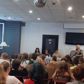 Wizyta na kolonii letniej TPD w Kudowie-Zdroju