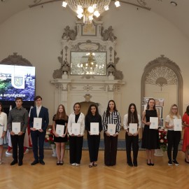 powiększ zdjęcie: Miejska Inauguracja Roku Szkolnego w Akademii Rycerskiej