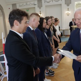 powiększ zdjęcie: Miejska Inauguracja Roku Szkolnego w Akademii Rycerskiej