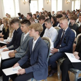 powiększ zdjęcie: Miejska Inauguracja Roku Szkolnego w Akademii Rycerskiej