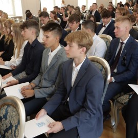 powiększ zdjęcie: Miejska Inauguracja Roku Szkolnego w Akademii Rycerskiej