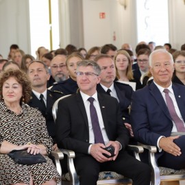 powiększ zdjęcie: Miejska Inauguracja Roku Szkolnego w Akademii Rycerskiej