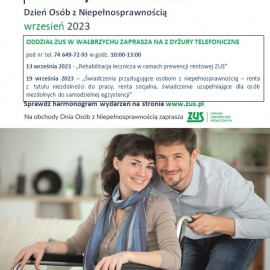 Bezpłatne konsultacje telefoniczne dotyczące rehabilitacji na koszt ZUS