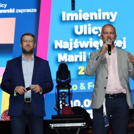 powiększ zdjęcie: Świętowanie Imienin Ulicy Najświętszej Marii Panny w Legnicy