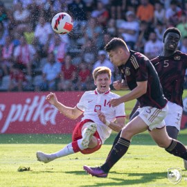 powiększ zdjęcie: Legnica gościła reprezentację U-20 Polska-Niemcy