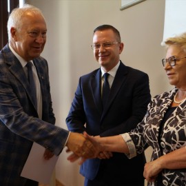 powiększ zdjęcie: Dofinansowanie na budowę ul. Wiślanej w Legnicy