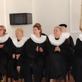 powiększ zdjęcie: Pasowanie nowych czeladników w Legnickim Cechu Rzemiosł