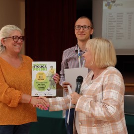 powiększ zdjęcie: Podsumowanie Akcji „Rowerowa Stolica Polski” w Legnicy