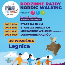 Już wkrótce w Legnicy wielki finał Dolnośląskiego Festiwalu Nordic Walking