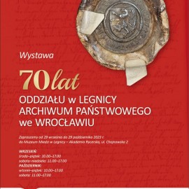 Legnickie Archiwum Państwowe świętuje swój jubileusz