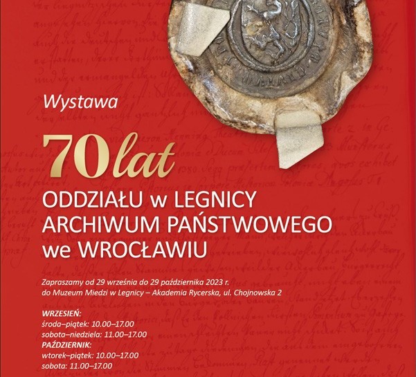 Legnickie Archiwum Państwowe świętuje swój jubileusz