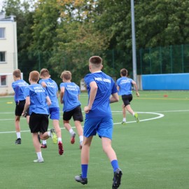 powiększ zdjęcie: Nowoczesne boisko i zmodernizowany Zespół Szkół Budowlanych w Legnicy