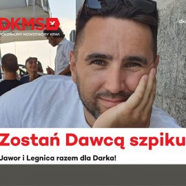 Sukces akcji rejestracji dawców szpiku w Legnicy. W sobotę kolejny dzień