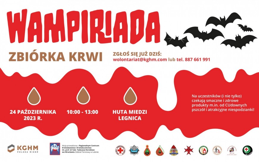 Wampiriada w Hucie Miedzi Legnica