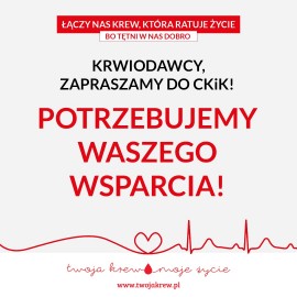 Oddajmy krew-ratujmy życie!