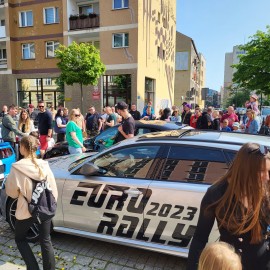 powiększ zdjęcie: Eurorally 2024: Legnica na trasie niezwykłego rajdu samochodowego!