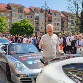 powiększ zdjęcie: Eurorally 2024: Legnica na trasie niezwykłego rajdu samochodowego!