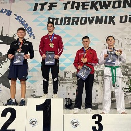 powiększ zdjęcie: Sukces Legnickiego Klubu Taekwon-do na międzynarodowym turnieju w Dubrowniku