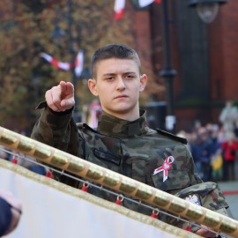powiększ zdjęcie: Święto Niepodległości w Legnicy – było patriotycznie i radośnie