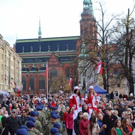 powiększ zdjęcie: Święto Niepodległości w Legnicy – było patriotycznie i radośnie