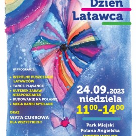 powiększ zdjęcie: Namalowały latawce, które trafiły na miejskie plakaty