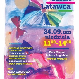 powiększ zdjęcie: Namalowały latawce, które trafiły na miejskie plakaty