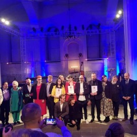 powiększ zdjęcie: Bogumiła Słomczyńska w gronie nominowanych do Nagrody im. Ireny Sendlerowej