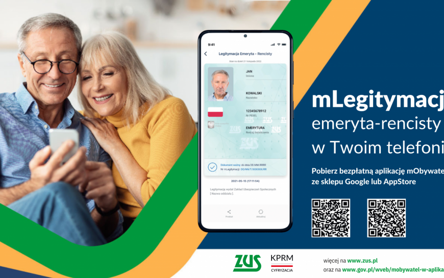 Elektroniczna legitymacja emeryta i rencisty