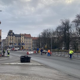 powiększ zdjęcie: Uwaga kierowcy: Kolejny, ostatni etap prac na Pocztowej