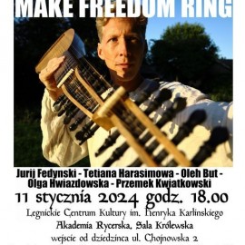 Zapraszamy na koncert Kobzarskiej Armady. Usłyszymy tradycyjną ukraińską muzykę