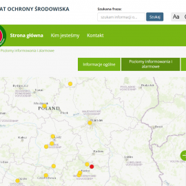 Obszar ryzyka wystąpienia przekroczenia poziomu pyłu PM10