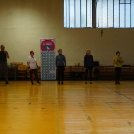 powiększ zdjęcie: Bezpieczny Senior i Rodzina. Uczą się samoobrony i integrują